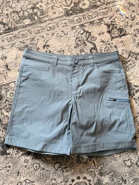 Eddie Bauer Light Blue Women's Utility Shorts